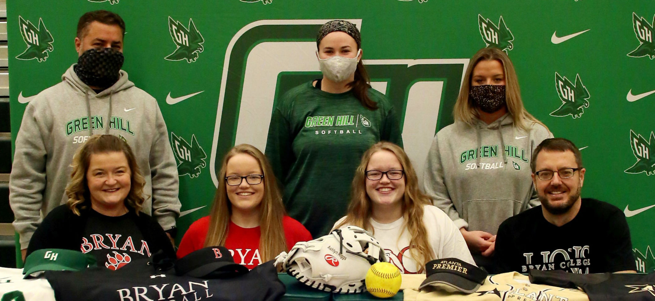 Green Hill softball signings